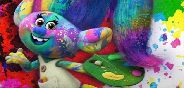 Colorea a los trolls 