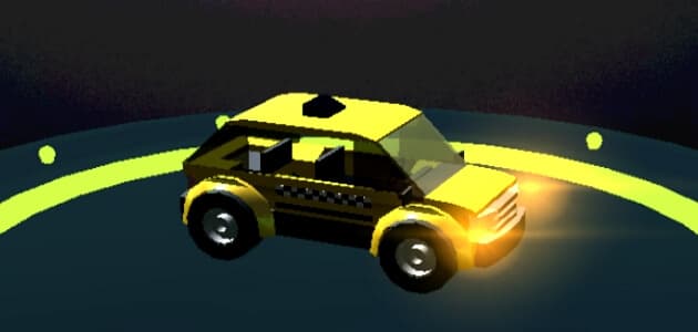Simulador de un coche de juguete