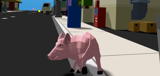 Simulador de cerdo loco