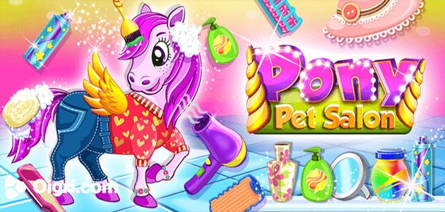 Salón de cuidado del pony